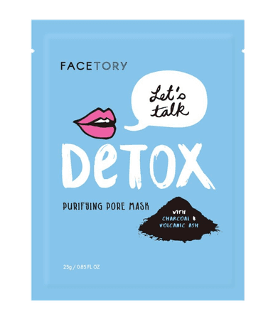 Let's Talk Detox Charcoal Sheet Mask