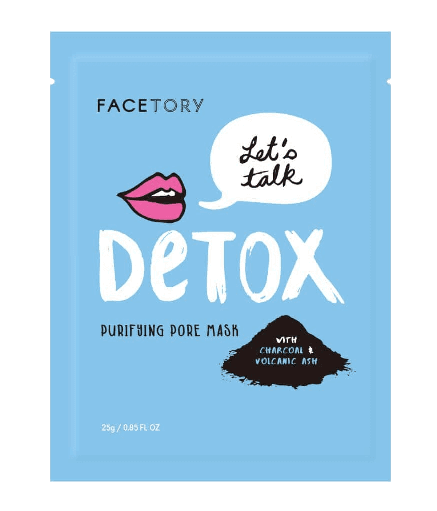 Let's Talk Detox Charcoal Sheet Mask