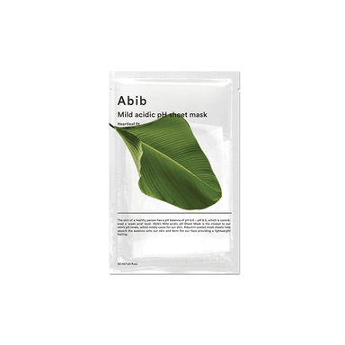 Mild Acidic pH Sheet Mask Heartleaf Fit