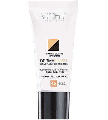 Dermafinish Corrective Fluid Foundation Gold 45