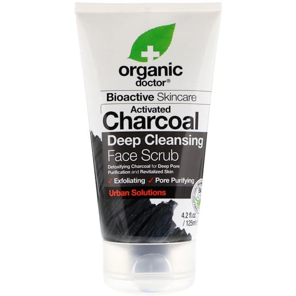 Activated Charcoal Deep Cleansing Face Scrub
