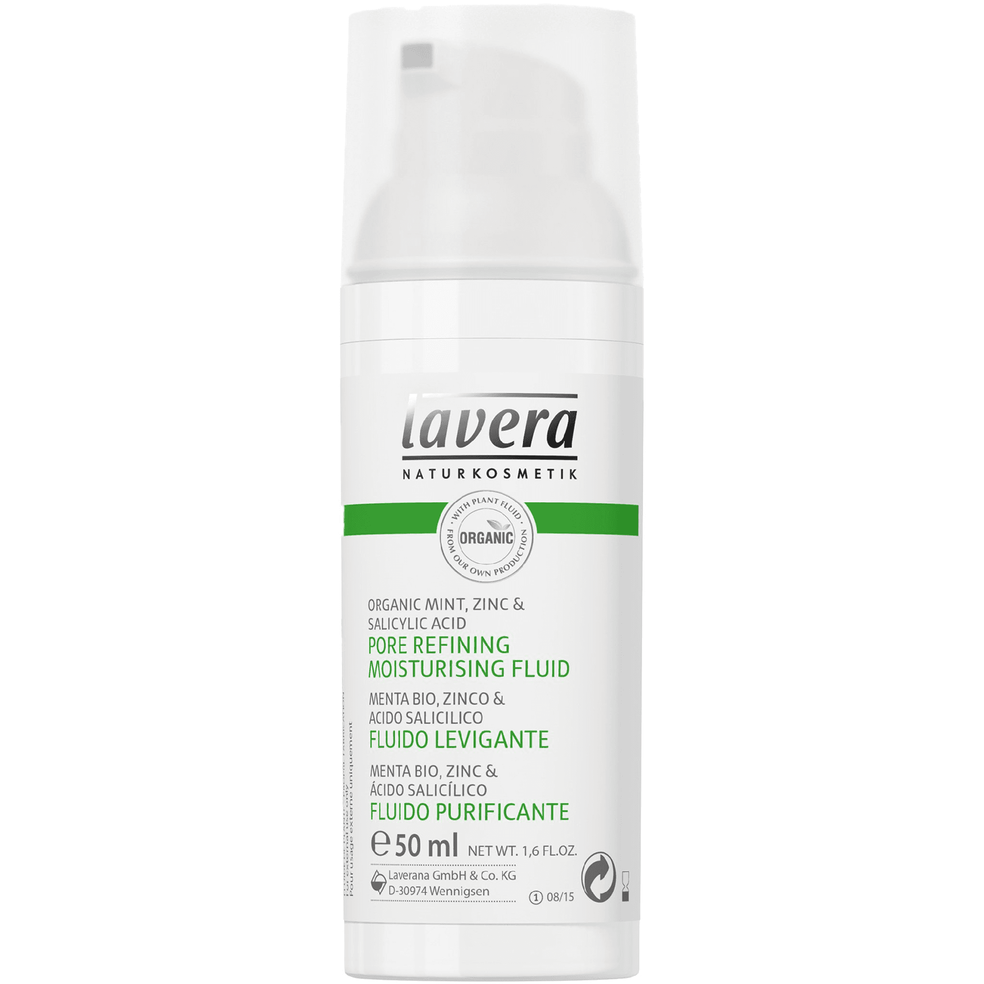 Pore Refining Moisturising Fluid Mint