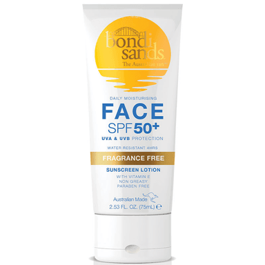 SPF 50+ Fragrance Free Face Sunscreen Lotion