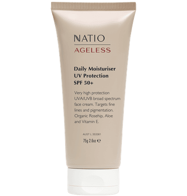 Ageless Daily Moisturiser UV Protection SPF 50+