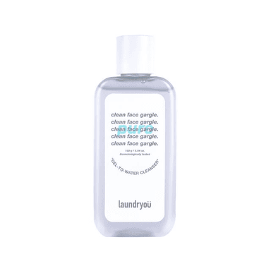 Clean Face Gargle Gel-To-Water Cleanser Pure