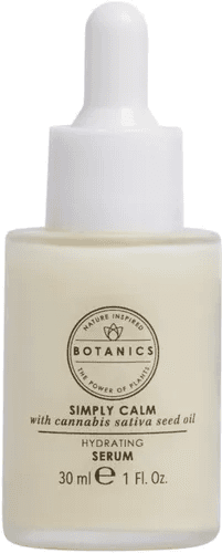 Simply Calm Hydrating Serum With Cannabis Sativa Hemp Seed Oil