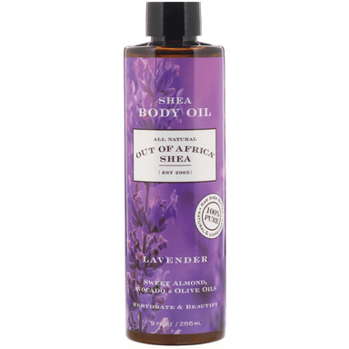 Shea Body Oil, With Vitamin E, Lavender