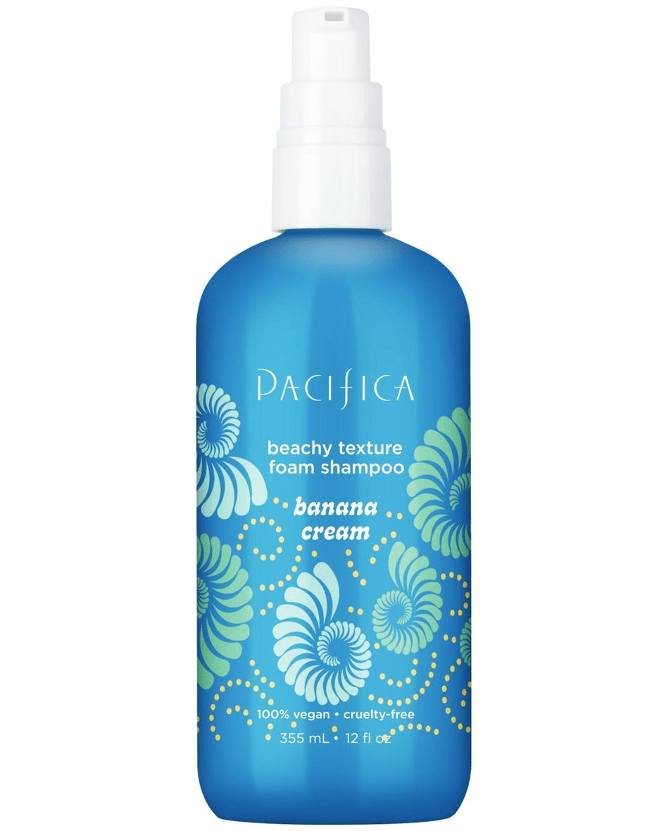 Banana Cream Beachy Texture Foam Shampoo