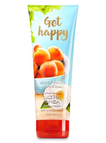 White Peach Sangria Body Cream