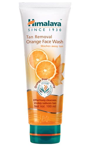 Tan Removal Orange Face Wash