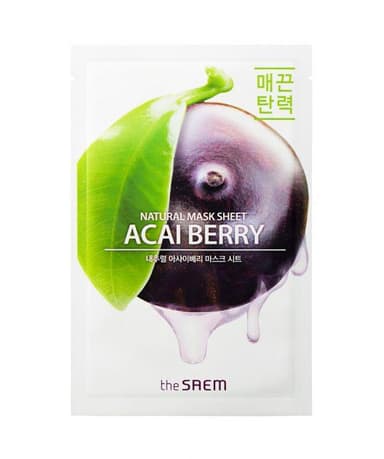 NATURAL ACAI BERRY MASK SHEET
