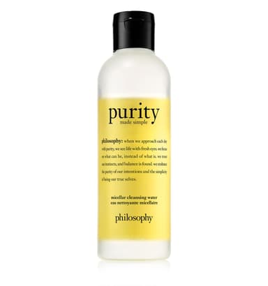 purity made simple micellar cleansing water