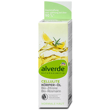 Körperöl Cellulite Bio-Zitrone Bio-Rosmarin