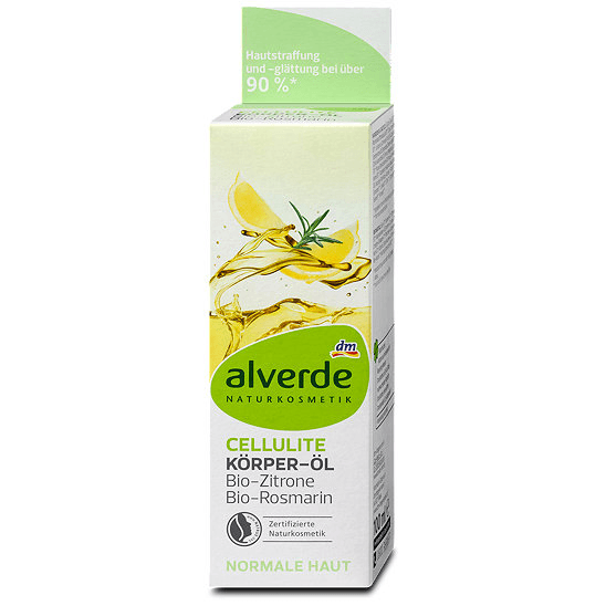 Körperöl Cellulite Bio-Zitrone Bio-Rosmarin