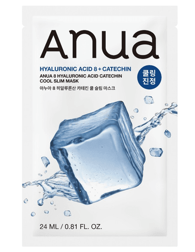 Hyaluronic Acid 8 Catechin Cool Slim Mask