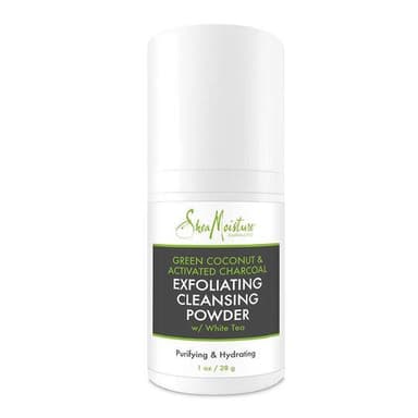 Green Coconut & Activated Charcoal Exfoliating Cleansing Powder