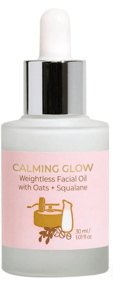 Calming Glow Weightless Facial Oil with Oats and Squalane