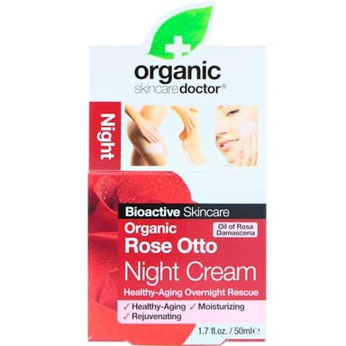 Organic Rose Otto Night Cream
