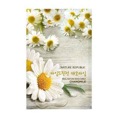 Real Nature Chamomile Mask Sheet