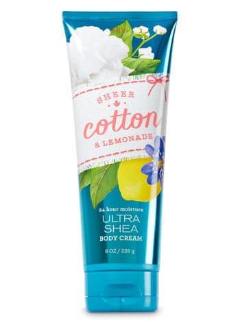 Sheer Cotton & Lemonade Body Cream