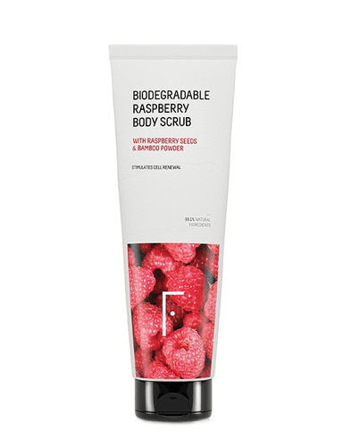 Biodegradable Raspberry Body Scrub