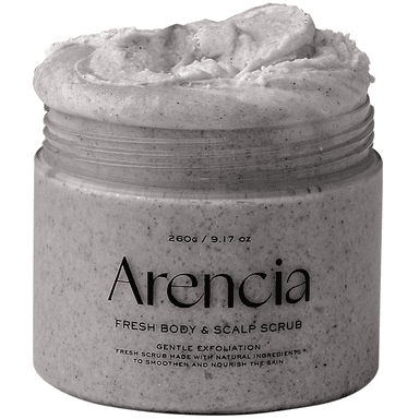 Fresh Cloud Sea Salt Body & Scalp Scrub Black
