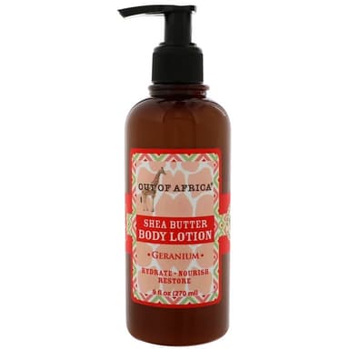 Shea Butter Body Lotion, Geranium