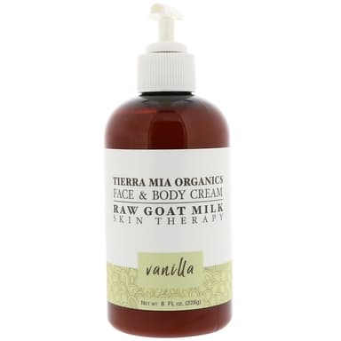 Raw Goat Milk Skin Therapy, Face & Body Cream, Vanilla