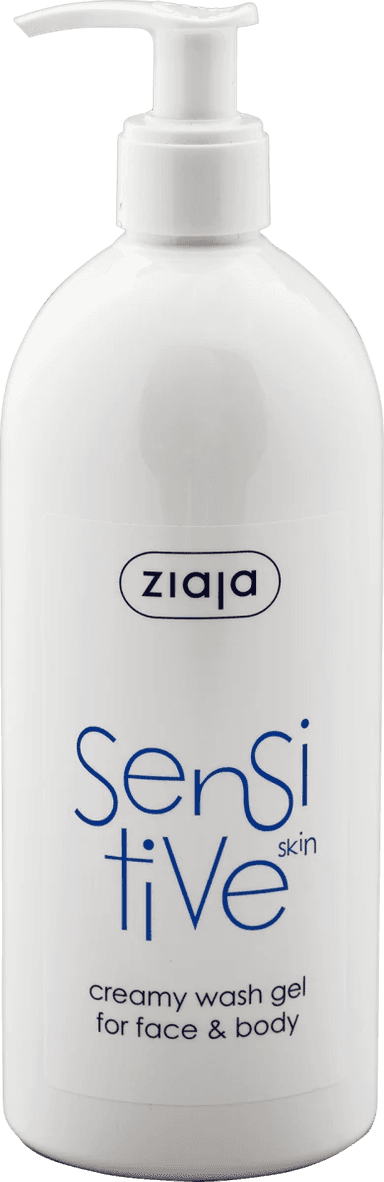Sensitive Skin Creamy Wash Gel For Face & Body