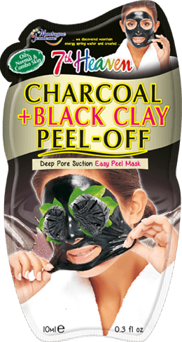  Charcoal + Black Clay Peel-Off