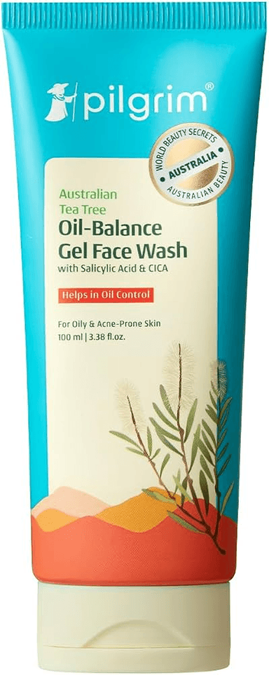 Australian Tea Tree Oil-Balance Gel Face Wash