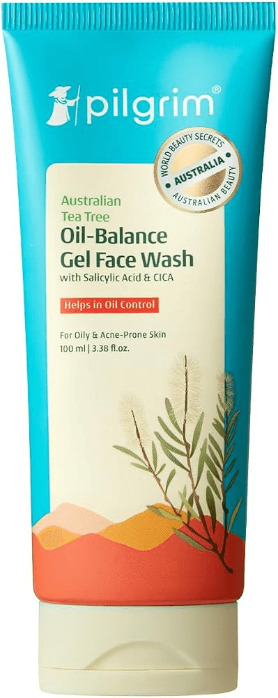 Australian Tea Tree Oil-Balance Gel Face Wash