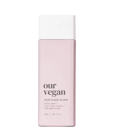 Our Vegan Sun Fluid Glow SPF50+ PA++++