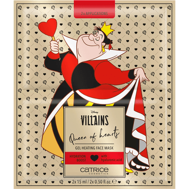 Disney Villains Queen of Hearts Gel Heating Face Mask