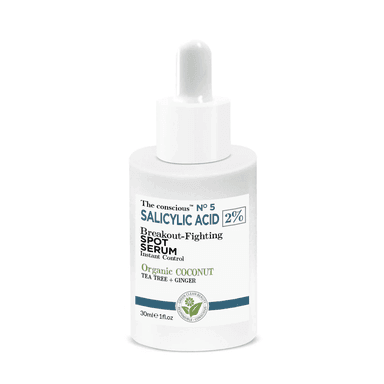 The Conscious™ Salicylic Acid Breakout-Fighting Spot Serum Organic Coconut