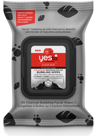 Anti-Pollution Detoxifying Charcoal Bubbling Wipes