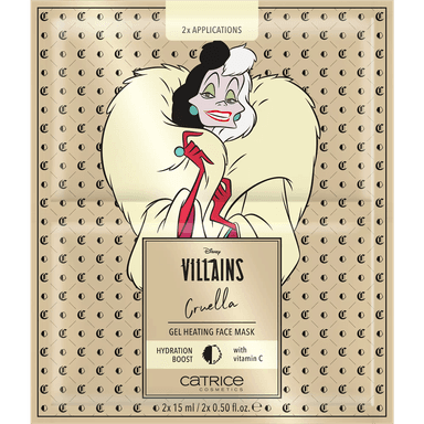 Disney Villains Cruella Gel Heating Face Mask