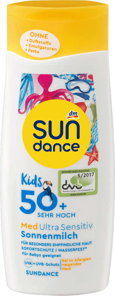 Sonnenmilch Kids MED Ultra Sensitiv LSF 50+