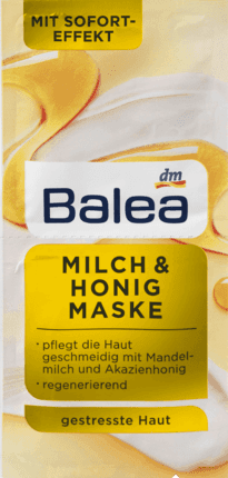 Maske Milch & Honig