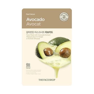 REAL NATURE AVOCADO FACE MASK