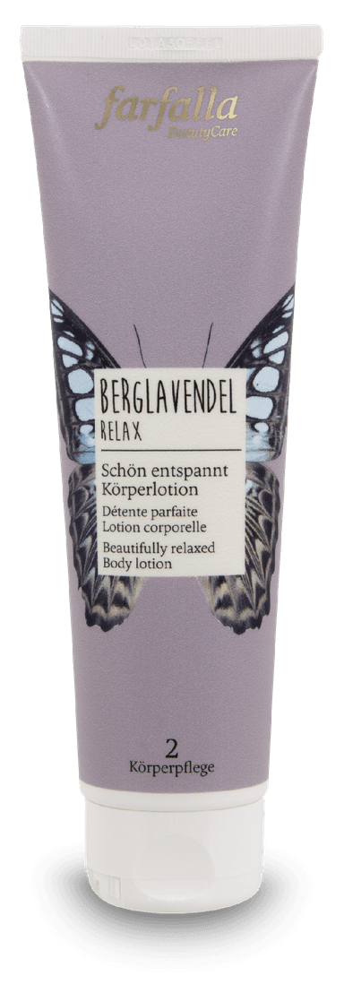 Berglavendel Relax, Beautifully relaxed body lotion