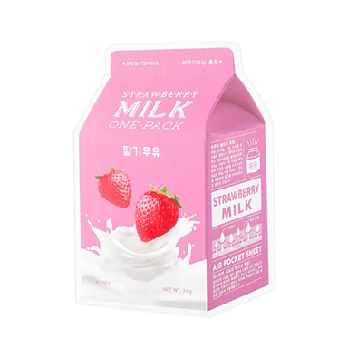 Strawberry Milk Sheet Mask (Brightening)