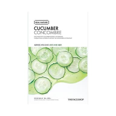 Real Nature Cucumber Face Mask