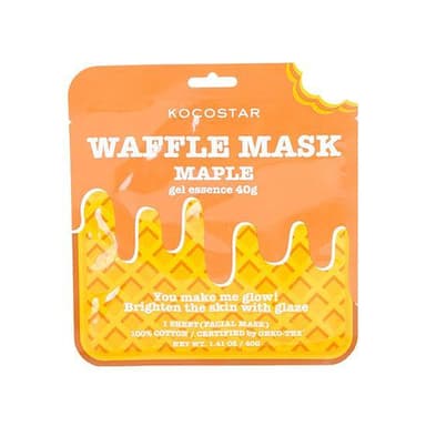 Waffle Mask Maple - 40G Gel Essence + Breathable Weaved Sheet