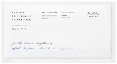 Natural Brightening Velvet Mask