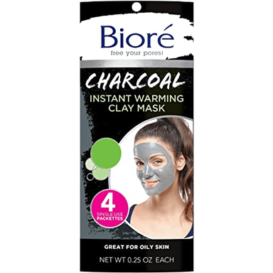 Instant Clay Warming Charcoal Face Mask  