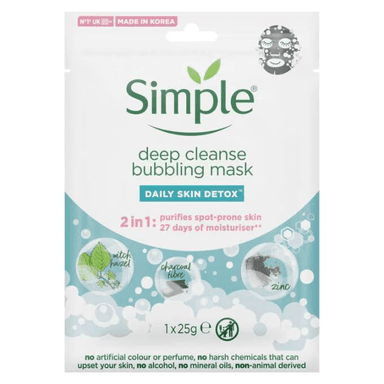 Daily Skin Detox Deep Cleanse Bubbling Sheet Mask
