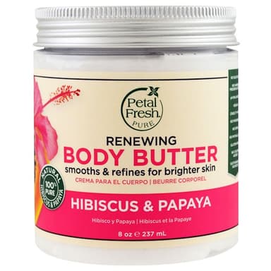 Pure, Body Butter, Renewing, Hibiscus & Papaya