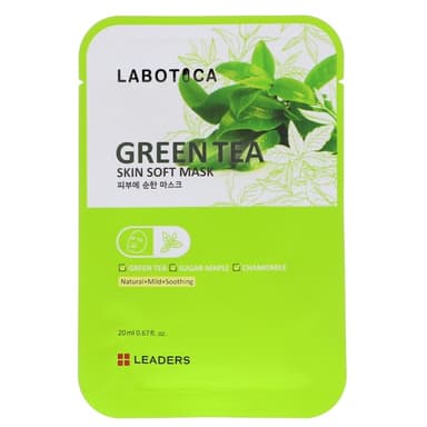 Labotica, Green Tea Skin Soft Mask