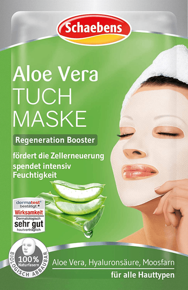 Aloe Vera Tuchmaske
